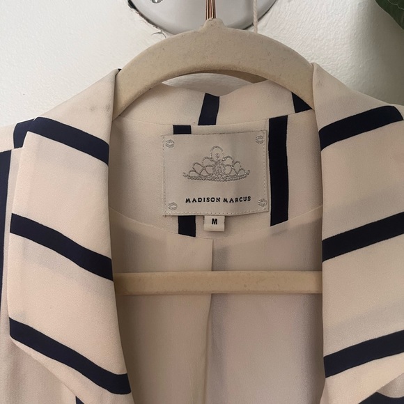 Madison Marcus Silk Nautical Blazer - Picture 3 of 7